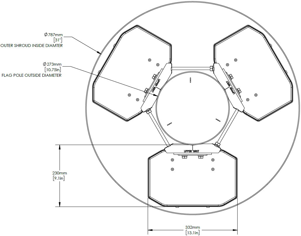 PI 16C65RBUH5A Connector Spacing
